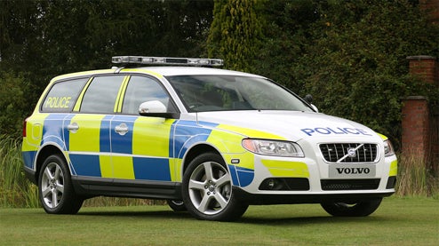 Volvo Claims V70 Police Package First Turn-Key Police Car