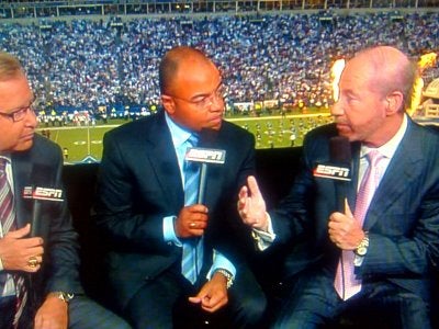 Seriously, Did Tony Kornheiser Have Electroshock Therapy Before The Game Last Night?