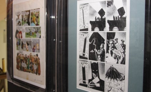 Superheroes And Other Comics Invade Britain's Most Famous Shop