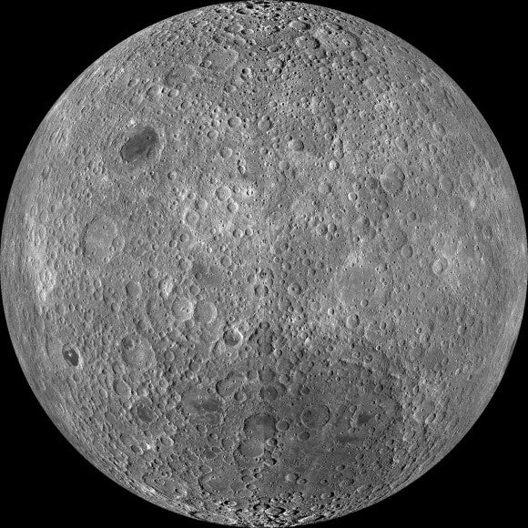 Our very first glimpse of the Moon's far side