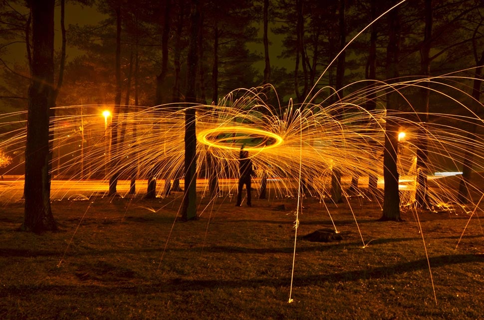 Shooting Challenge Steel Wool