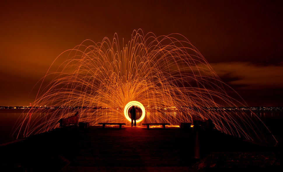 Shooting Challenge Steel Wool