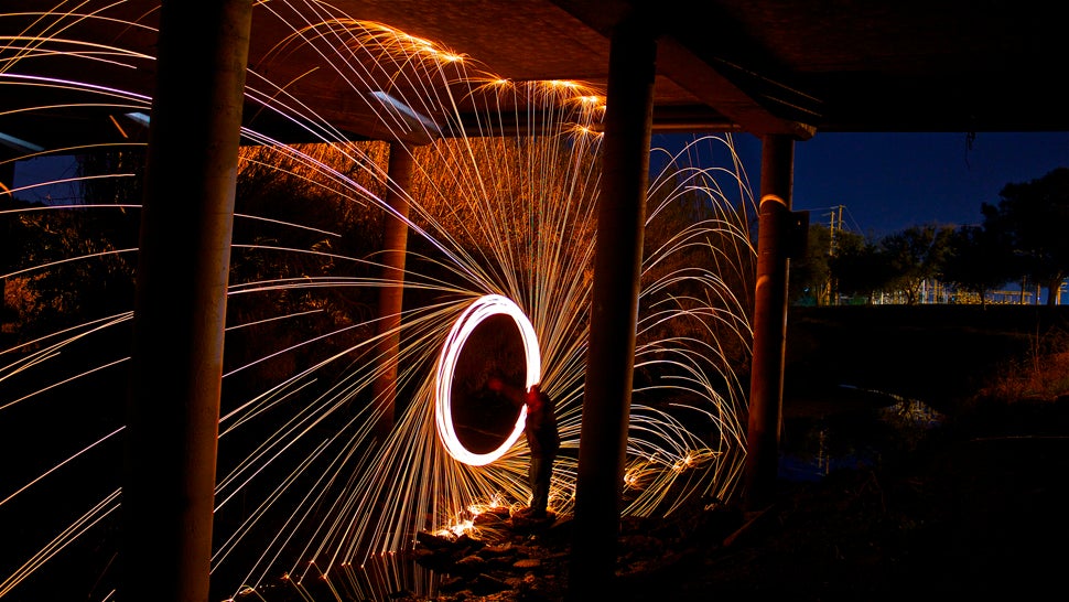 Shooting Challenge Steel Wool