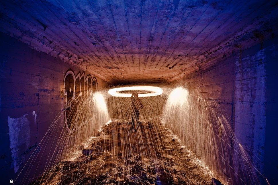 Shooting Challenge Steel Wool