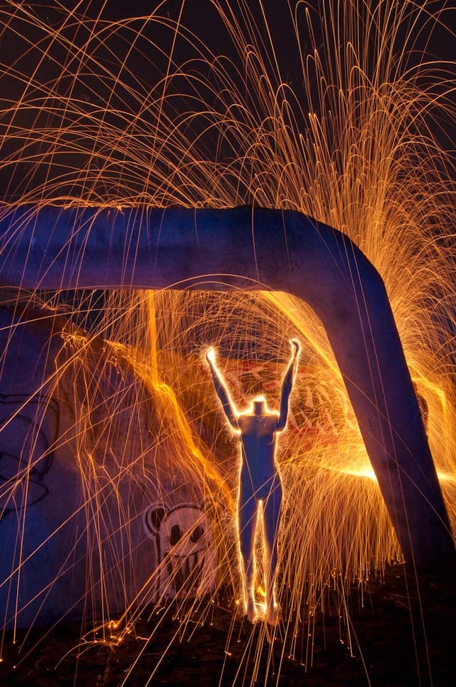Shooting Challenge Steel Wool