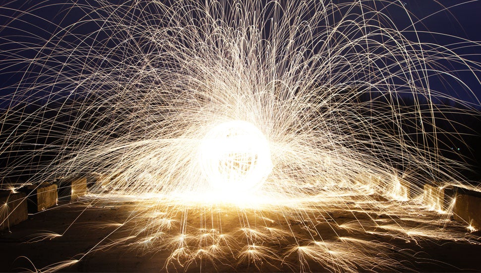 Shooting Challenge Steel Wool