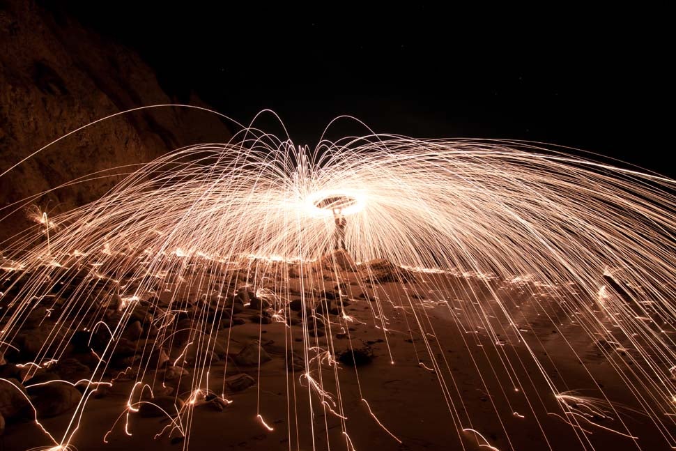 Shooting Challenge Steel Wool