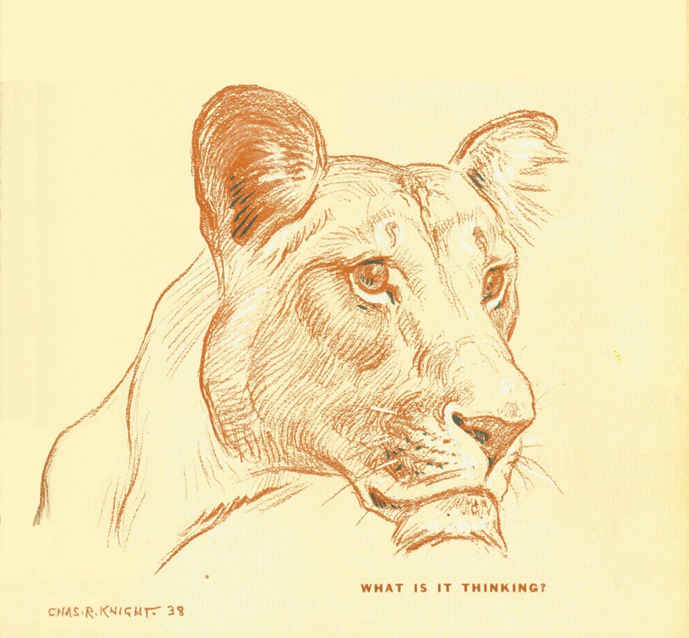 Celebrating Charles R. Knight, the artist who first brought dinosaurs and megafauna to life