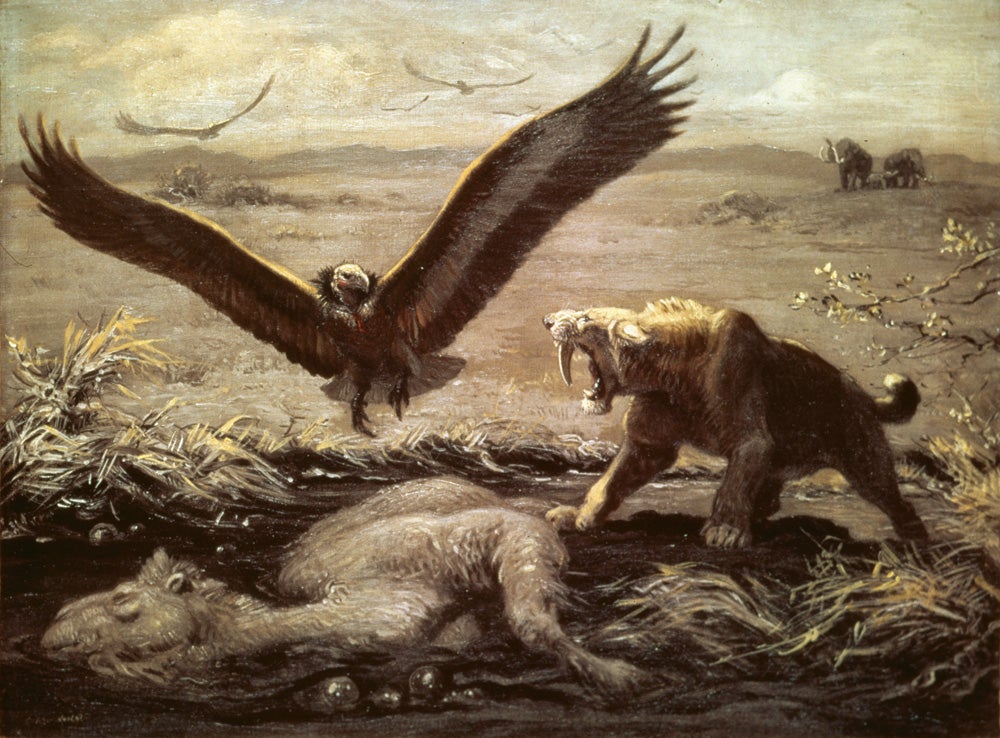 Celebrating Charles R. Knight, the artist who first brought dinosaurs and megafauna to life