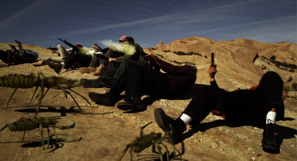 Exclusive clip from Camel Spiders, the movie inspired by the Iraq Spider Email Hoax