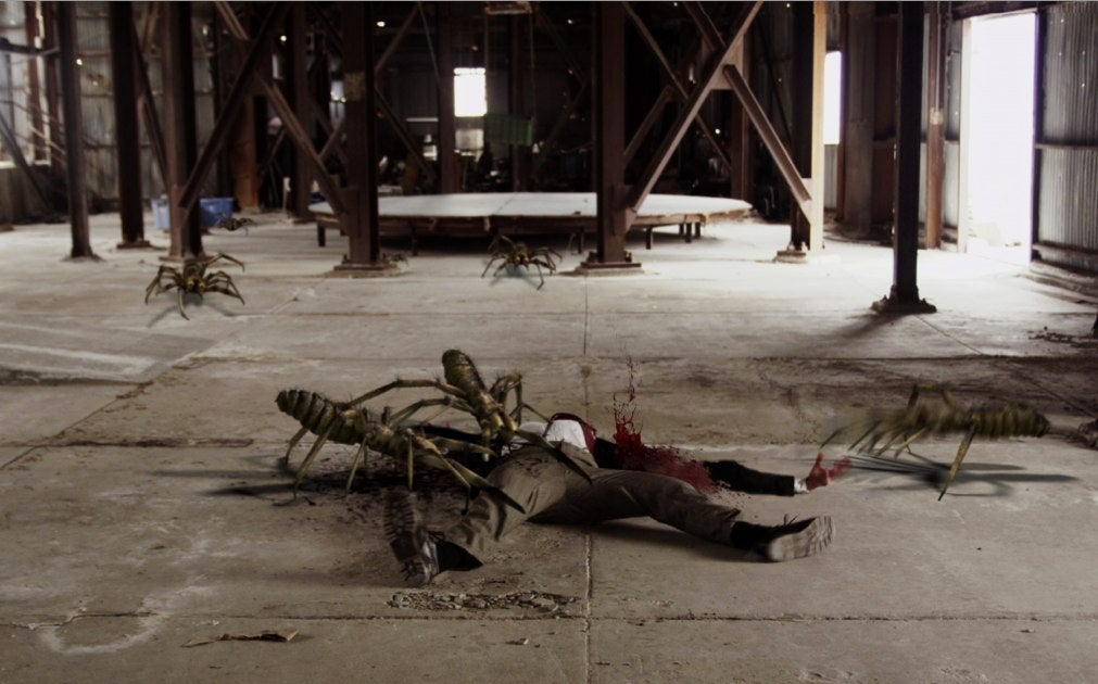 Exclusive clip from Camel Spiders, the movie inspired by the Iraq Spider Email Hoax