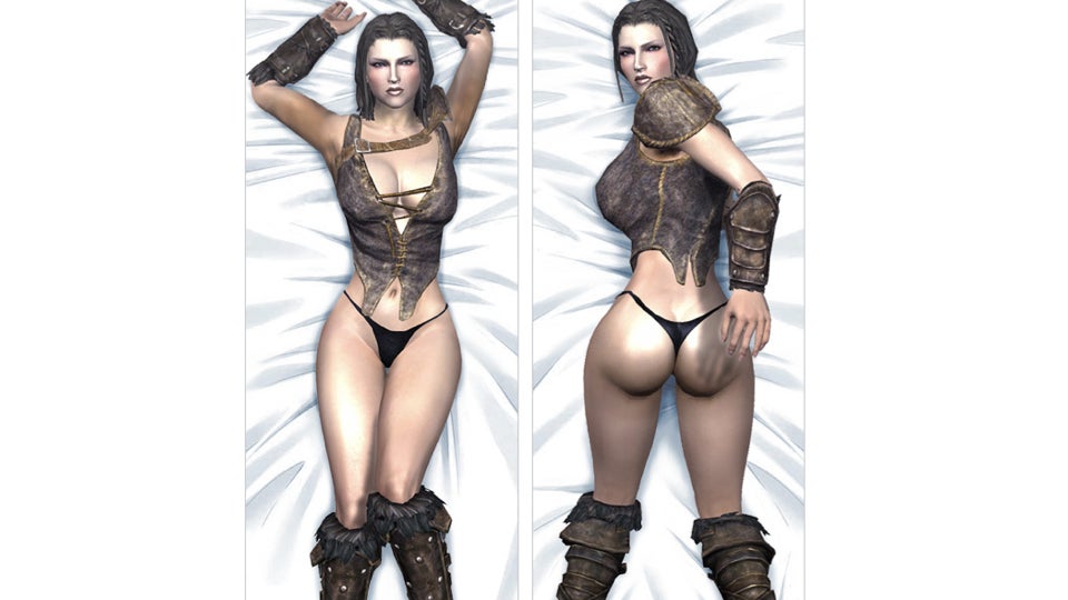 Would You Buy a Skyrim Hug Pillow?