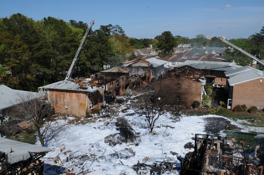 Aftermath Photos Of F-18 Crash Show How Lucky It Was Nobody Died