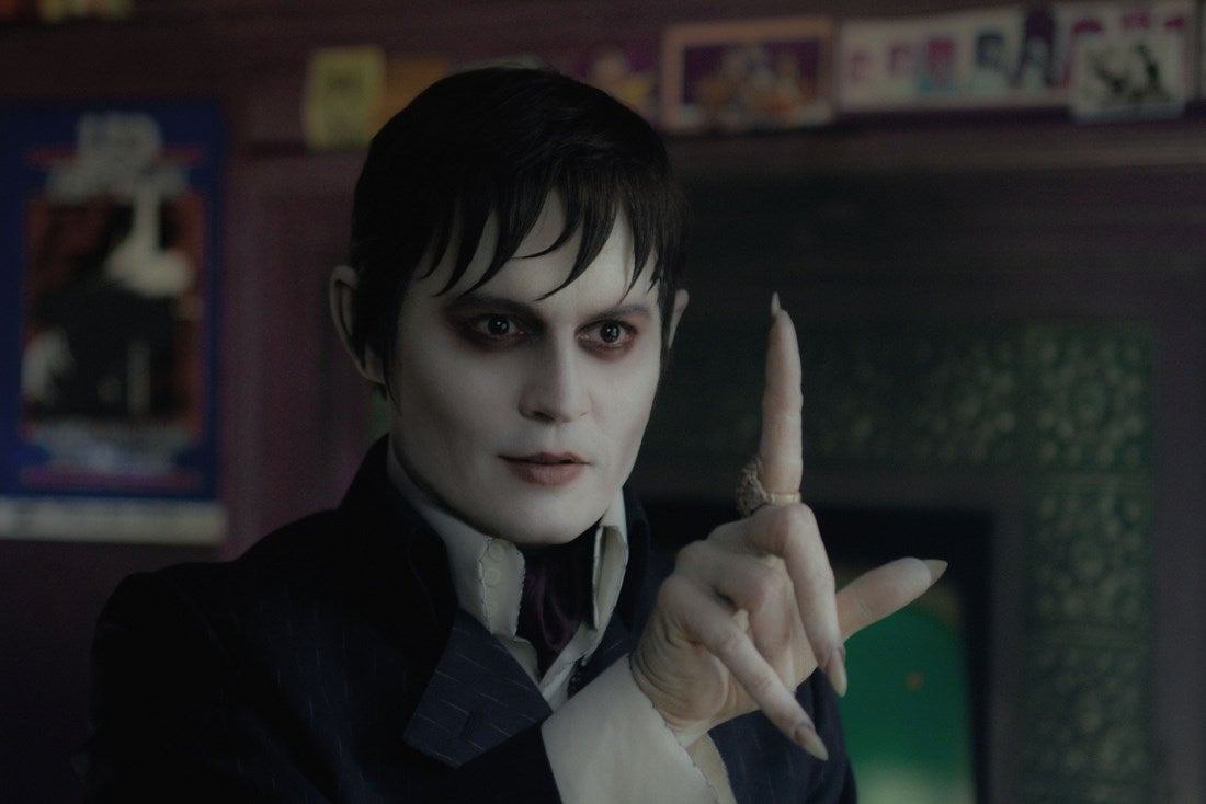 28 stills from Dark Shadows prove Tim Burton has not yet tired of pancake makeup