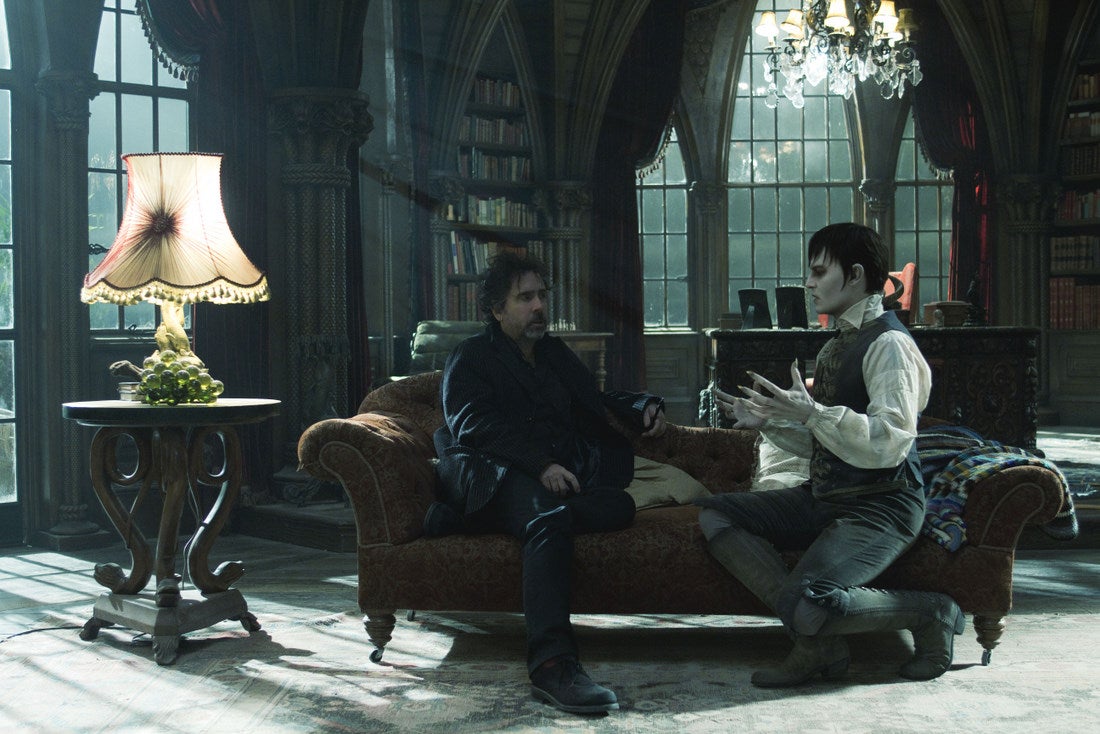 28 stills from Dark Shadows prove Tim Burton has not yet tired of pancake makeup