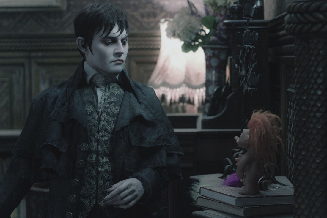 28 stills from Dark Shadows prove Tim Burton has not yet tired of pancake makeup