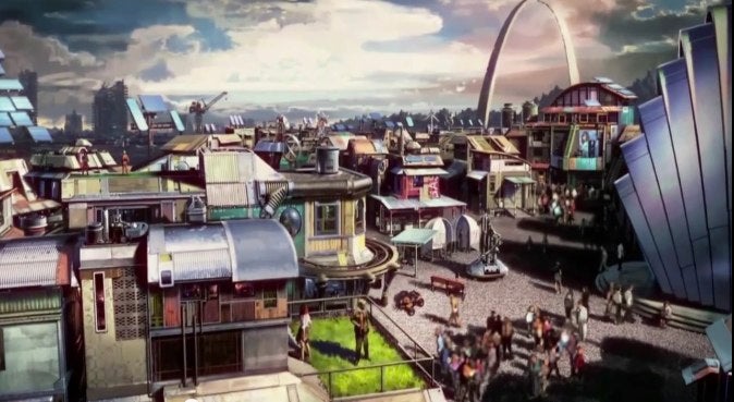 Concept art from Syfy's Space Western Defiance shows off future St. Louis