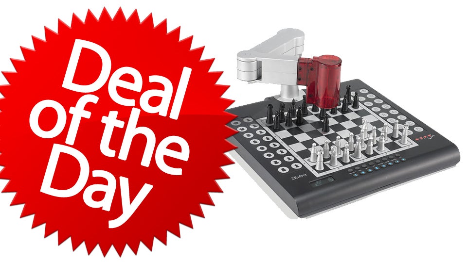 This Robotic Chess Companion Is Your Humans-Are-Obsolete Deal of The Day