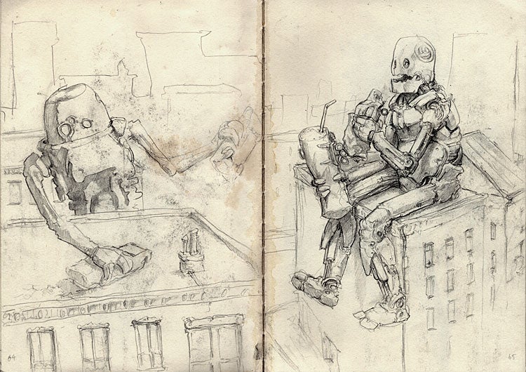 Luscious Game Art Makes Robots and Beasts Look Great Together