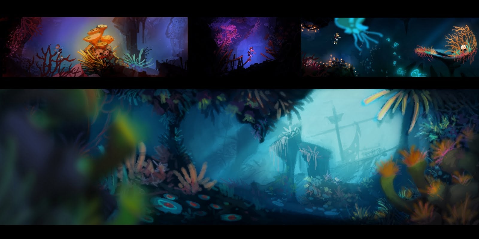 Drown Your Eyeballs in Rayman: Origins' Gorgeous Concept Art