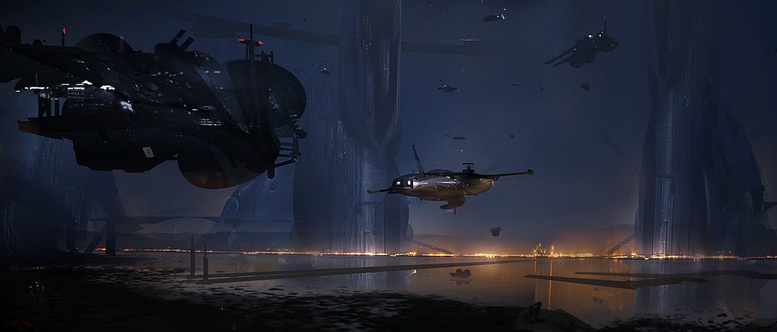 The Futuristic Landscapes of Concept Artist Josh Kao