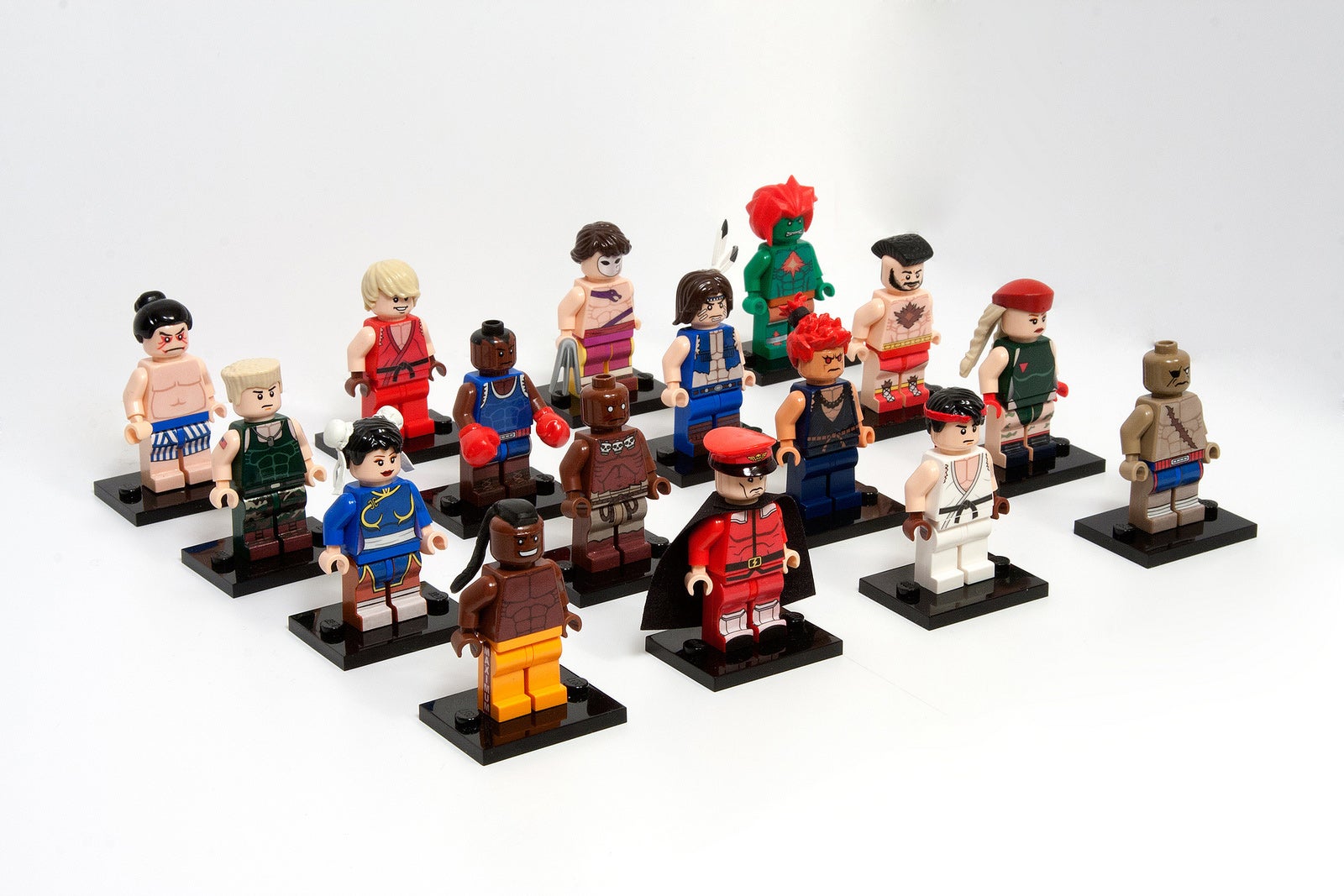 Street Fighter LEGO so Good You'll Think it's Official