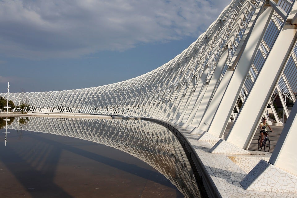Eight years after the Athens Olympics, some venues have been left to rot
