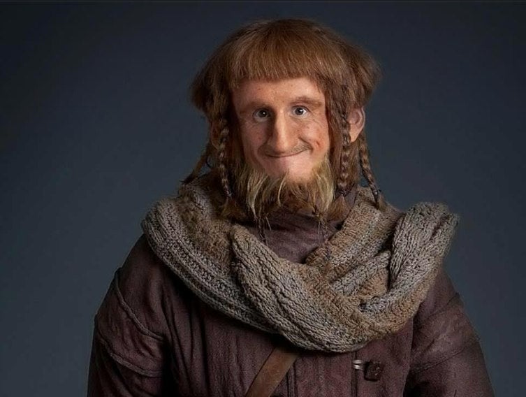 Hobbit headshots show off the many braided beards of Middle Earth's dwarves