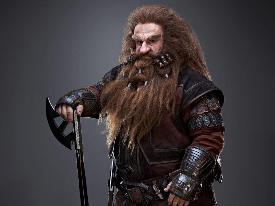 Hobbit headshots show off the many braided beards of Middle Earth's dwarves