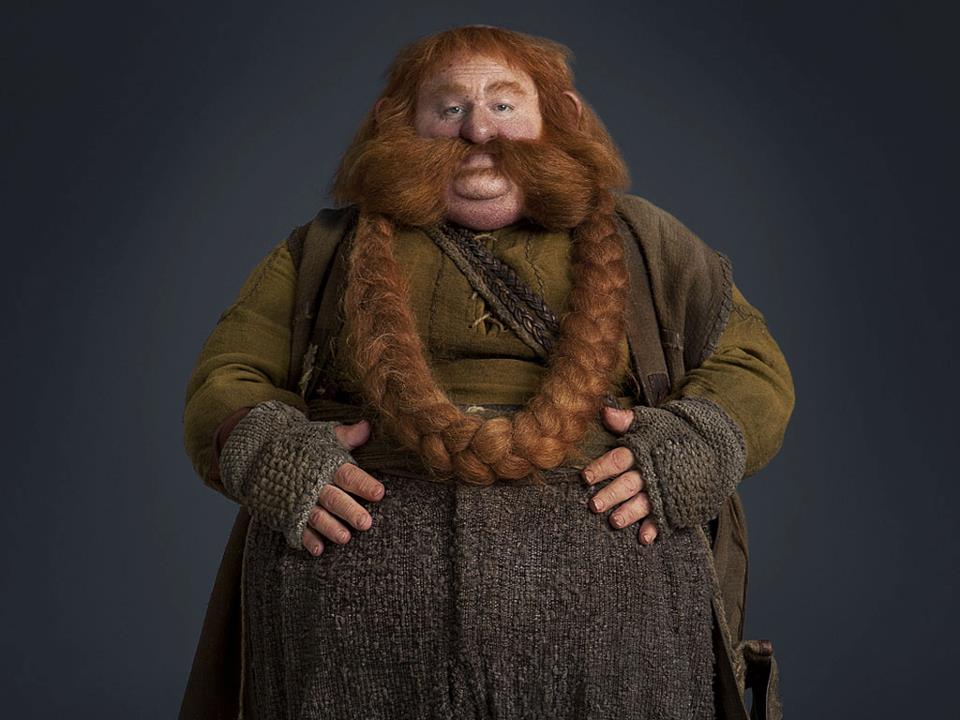Hobbit headshots show off the many braided beards of Middle Earth's dwarves
