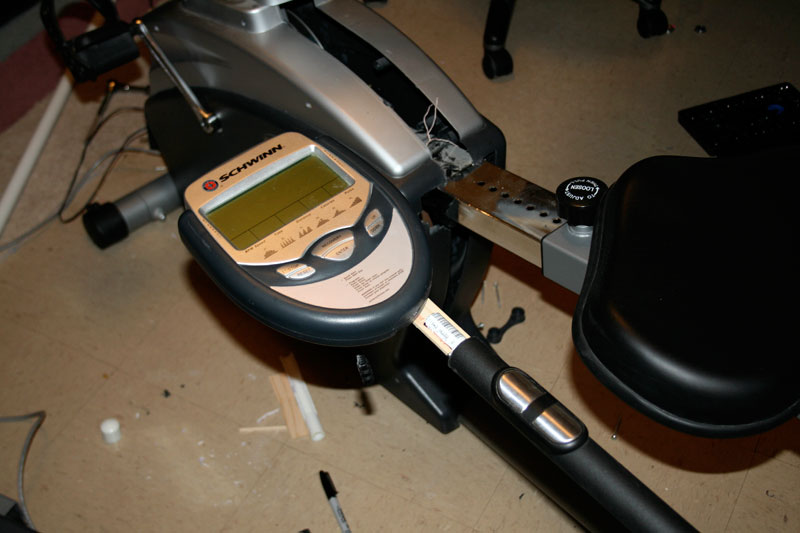 spin bike output monitor