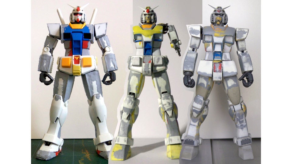This Gundam Model Looks Right Out Of The Anime. Literally.