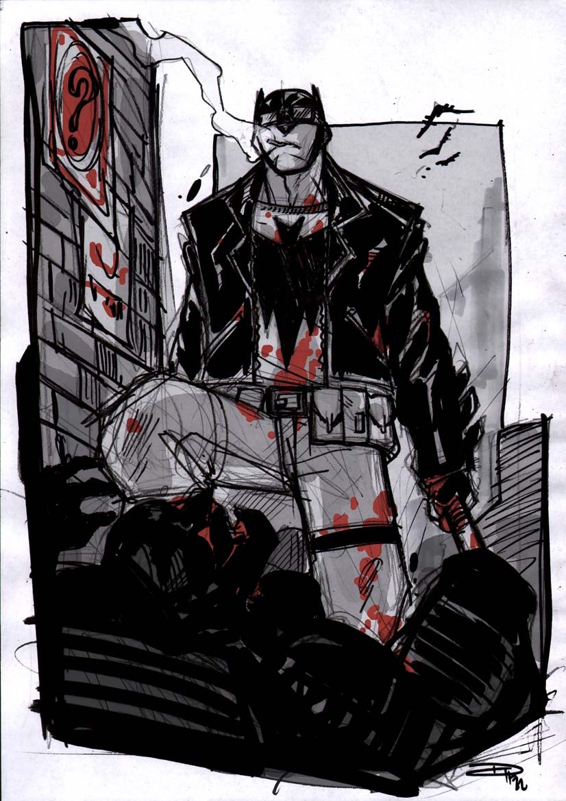 New scenes from Rockabilly Batman make us scream, WHY ISN'T THIS A BOOK YET?