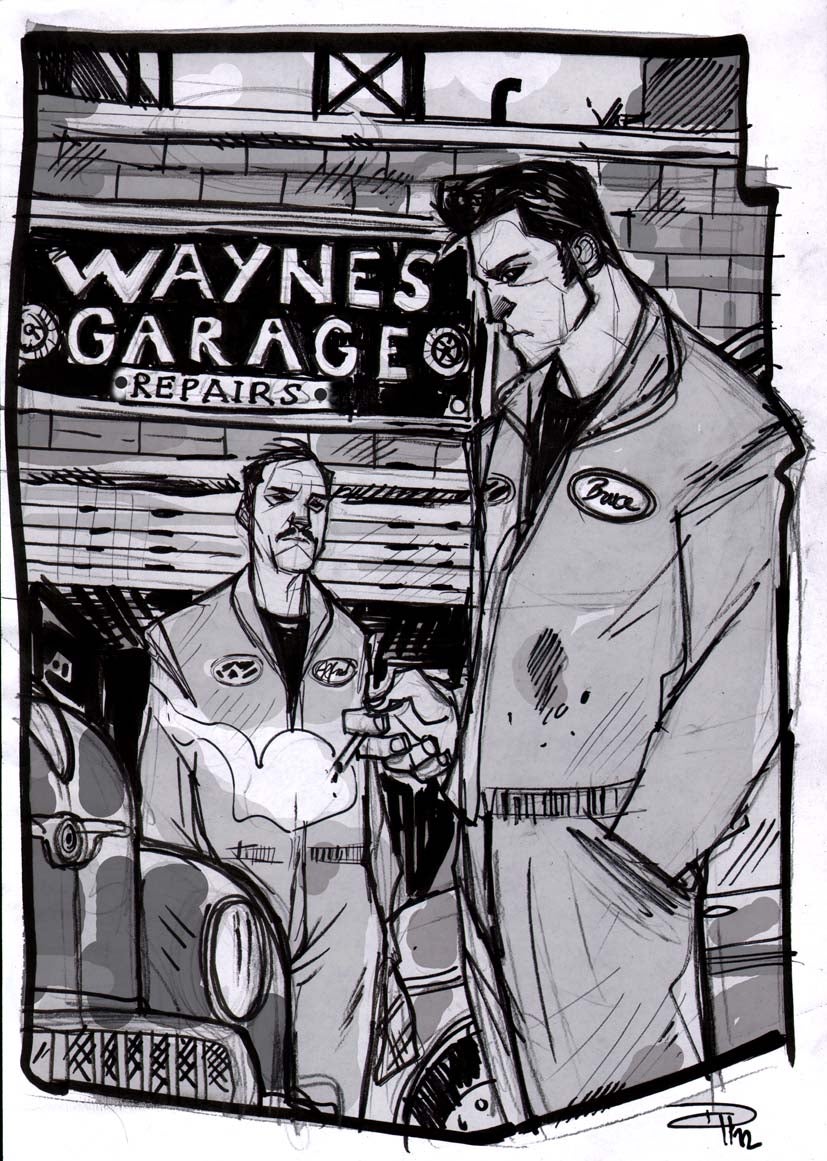 New scenes from Rockabilly Batman make us scream, WHY ISN'T THIS A BOOK YET?