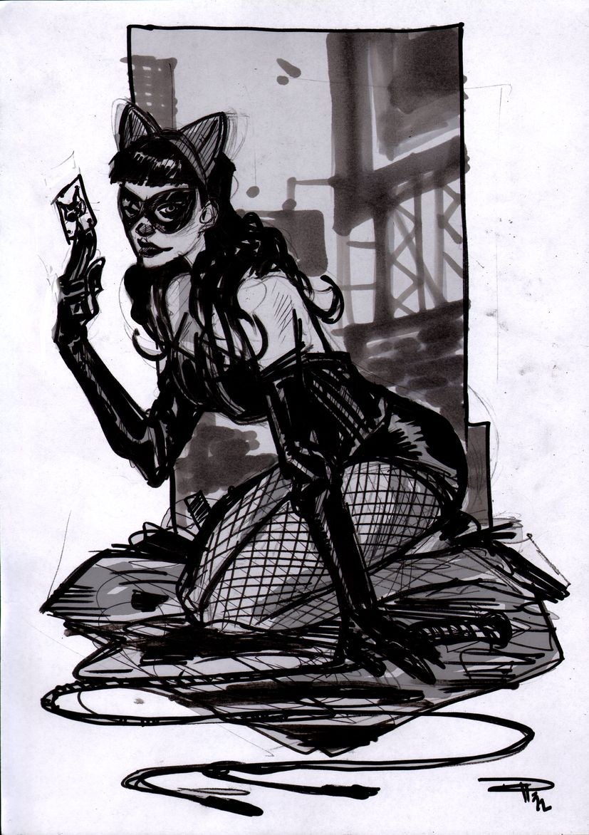 New scenes from Rockabilly Batman make us scream, WHY ISN'T THIS A BOOK YET?