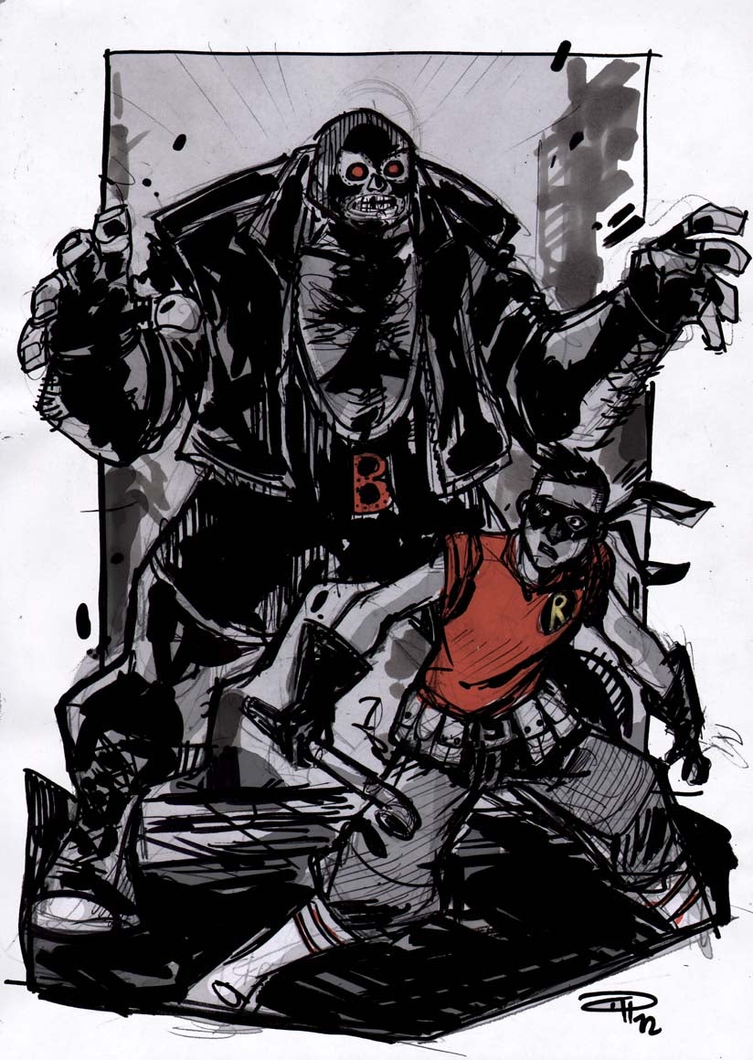 New scenes from Rockabilly Batman make us scream, WHY ISN'T THIS A BOOK YET?