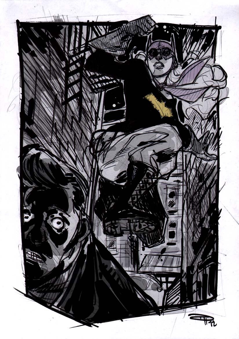 New scenes from Rockabilly Batman make us scream, WHY ISN'T THIS A BOOK YET?