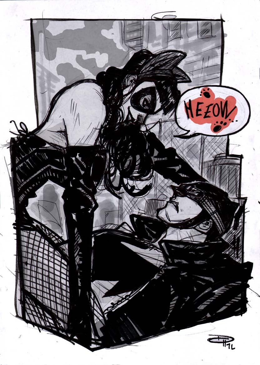 New scenes from Rockabilly Batman make us scream, WHY ISN'T THIS A BOOK YET?