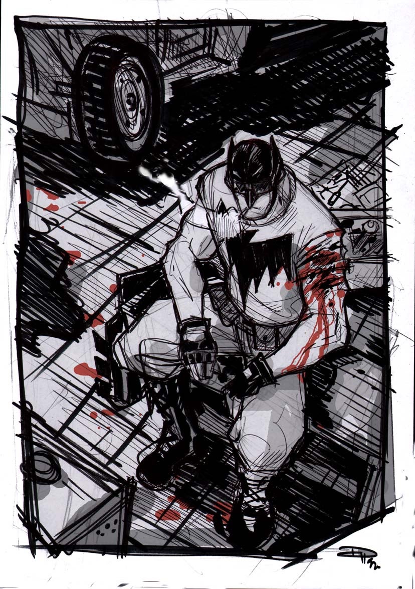 New scenes from Rockabilly Batman make us scream, WHY ISN'T THIS A BOOK YET?