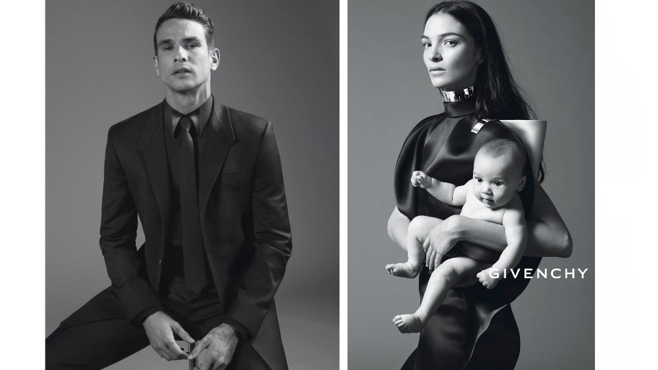 Adorable Romeo Beckham Pops His Collar In This Weird New Burberry Ad
