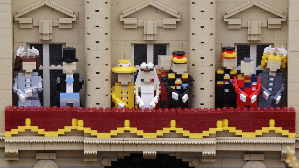 The Royal Wedding Started Early In Legoland