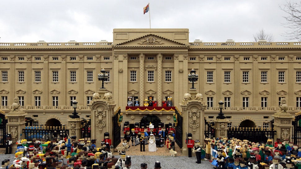 The Royal Wedding Started Early In Legoland