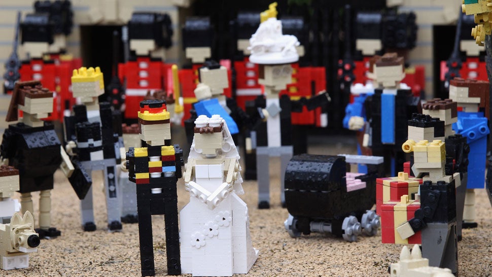 The Royal Wedding Started Early In Legoland