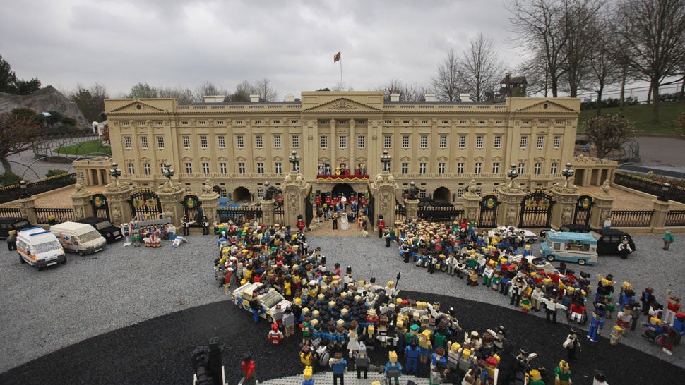 The Royal Wedding Started Early In Legoland