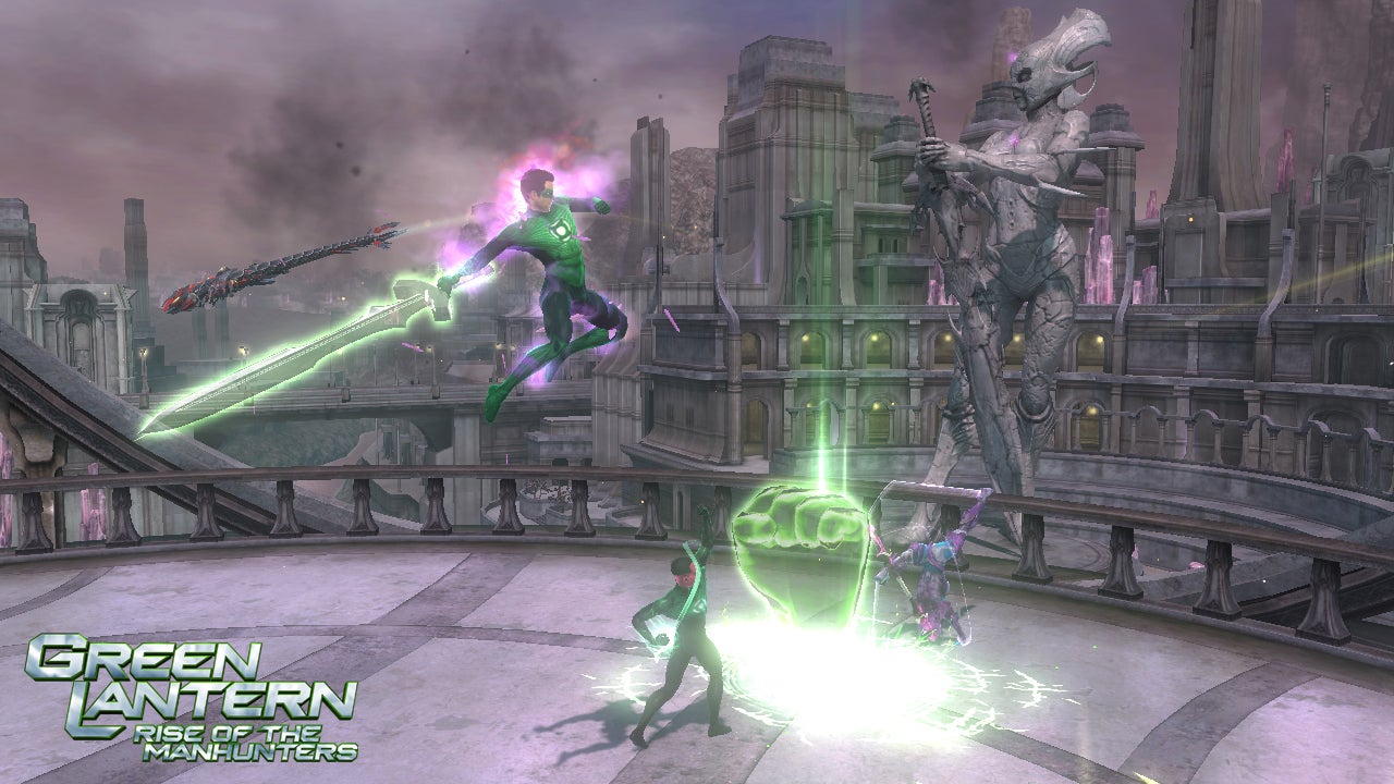 Look At All The Things Hal Jordan Can Make in Green Lantern: Rise of the Manhunters