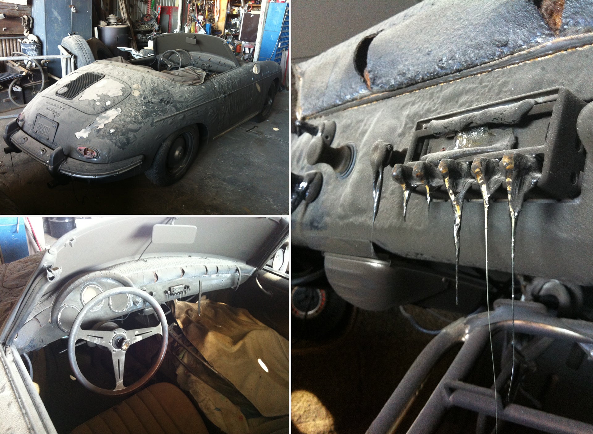 This $600,000 Porsche/Ferrari/M5 Totaling Fire Will Make You Cry