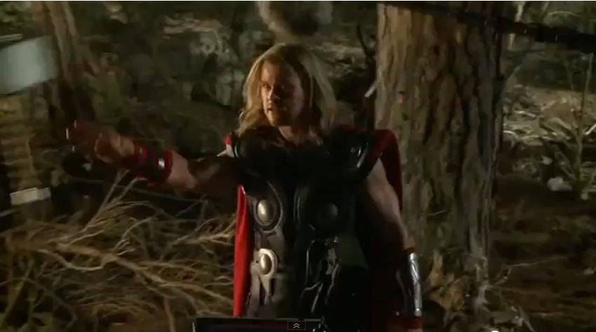 New Glimpses of The Avengers from the Captain America DVD Trailer!