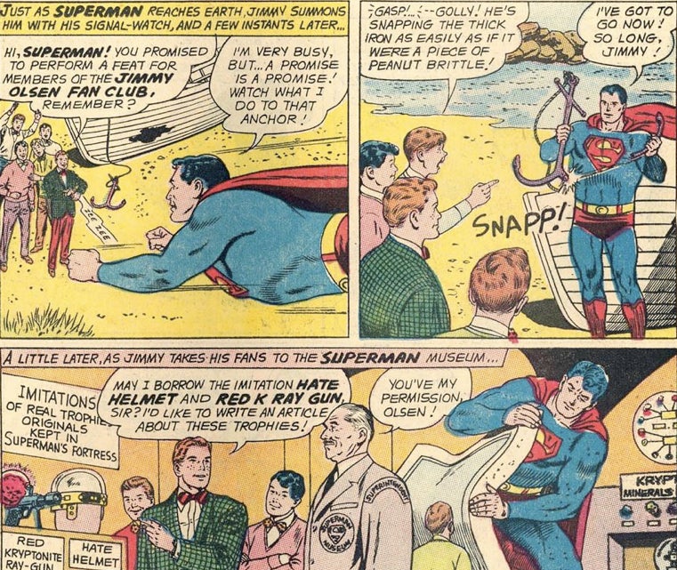 Remember when Superman turned into Satan?
