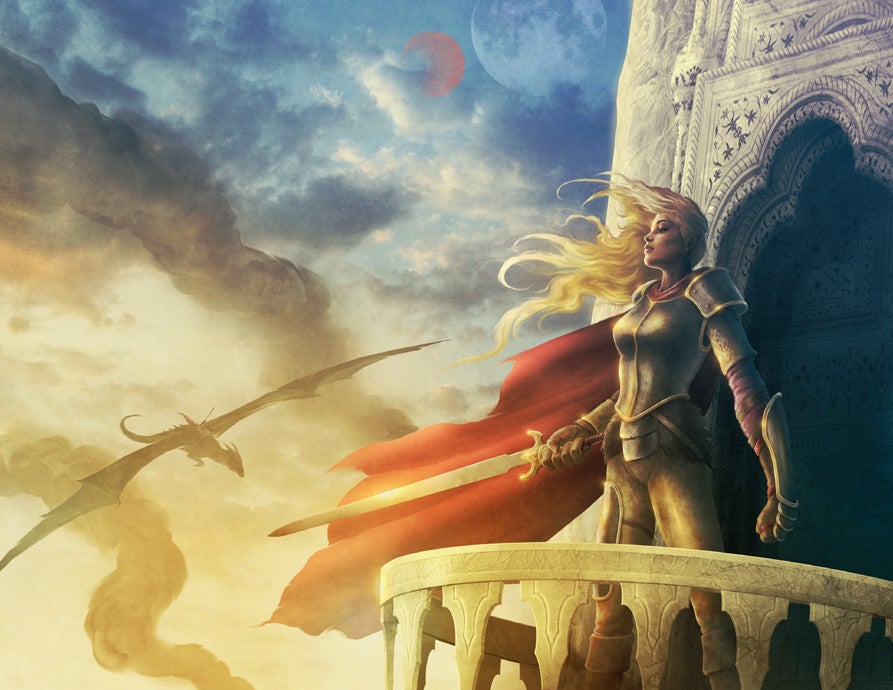 Her sword was deadlier than her dragon