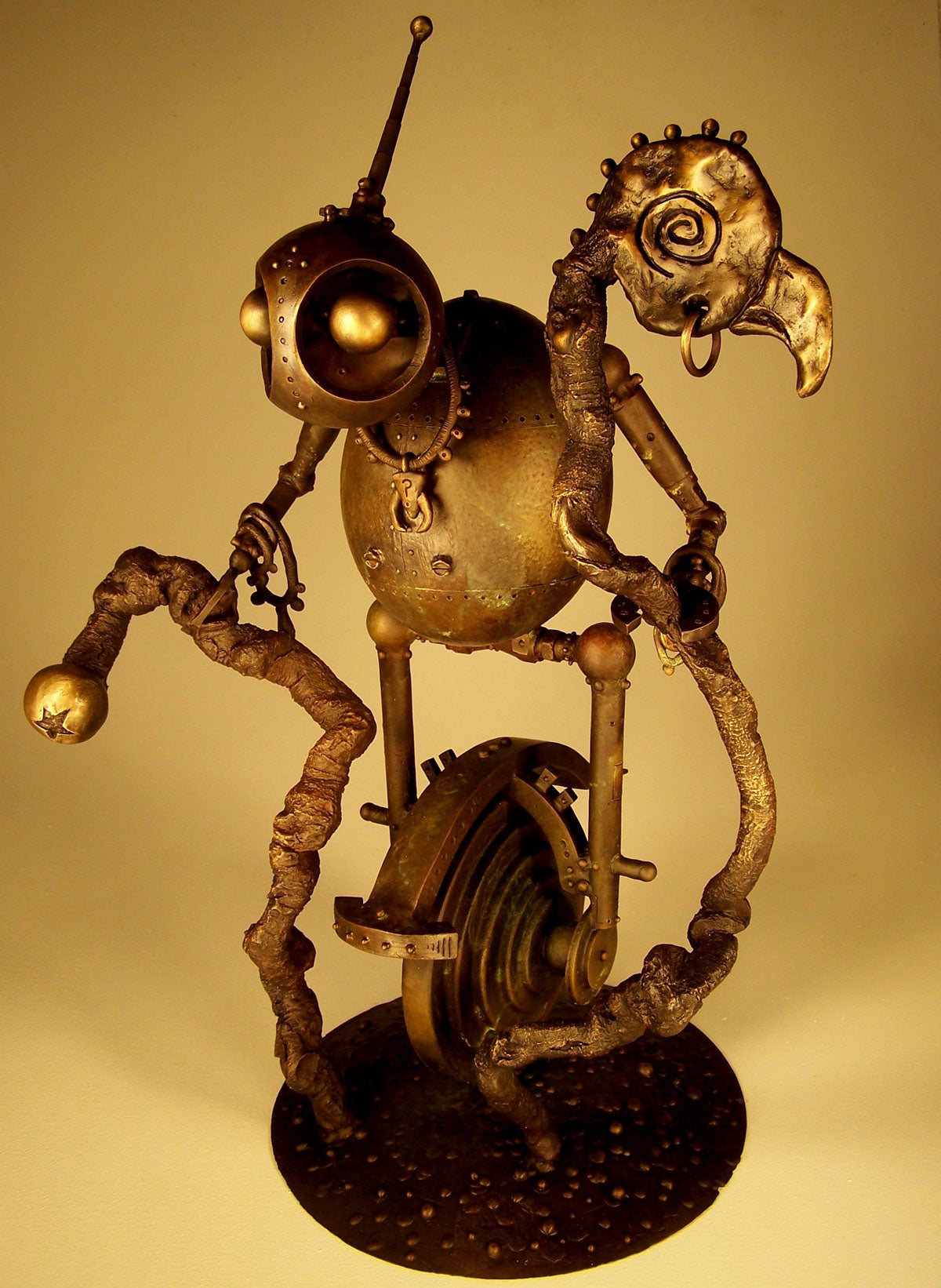 The Awesome Power of Vincent Villafranca's Robot Sculptures